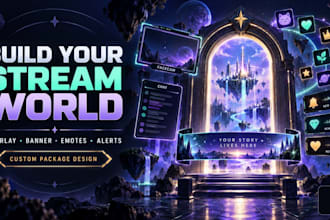do animated twitch stream overlay, twitch animated emotes package, steam capsule