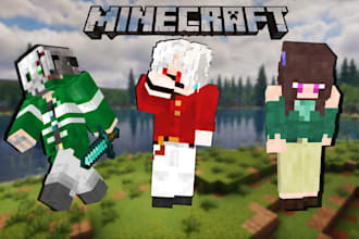 create a custom minecraft skin based on your character