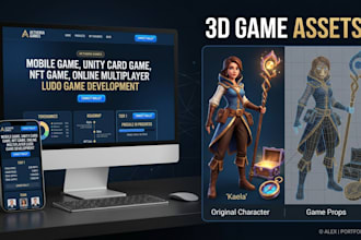 program mobile game, unity card game, nft game, online multiplayer ludo game