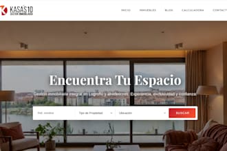 build a custom real estate website and property portal