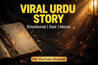 write viral sad urdu story script for youtube