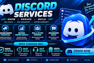 boost your discord server growth, discord promotion and advertise your community