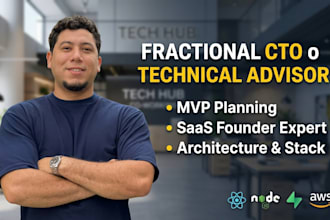 be your fractional cto and tech advisor for your startup
