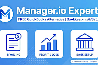do book keeping and manage accountb