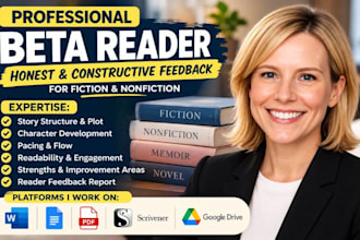 beta read critique fiction beta read non fiction with honest feedback