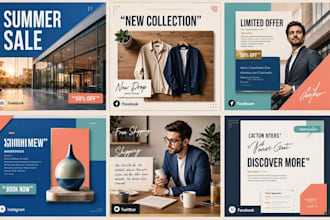 design social media posts, facebook ads design, templates