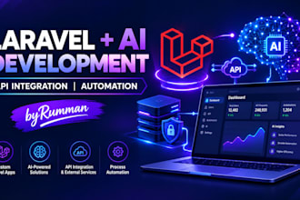 develop laravel web apps with ai integration