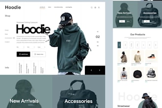 build a professional shopify clothing, fashion and streetwear store