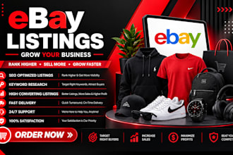create SEO optimized ebay product listings