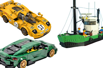 design 3d lego set, moc, technic bike, car, ship with instructions