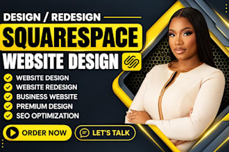 design beautiful modern squarespace website, squarespace redesign, web designer