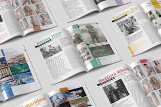 je mets en page votre dossier 10 ou 20 pages