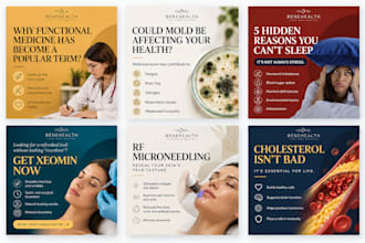 functional medicine and holistic wellness instagram content