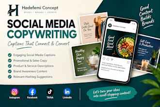 write engaging social media captions for your business