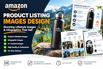 design amazon wayfair and ecommerce listing images and infographics