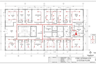 design fire sprinkler system and perform hydraulic calculations to nfpa standard