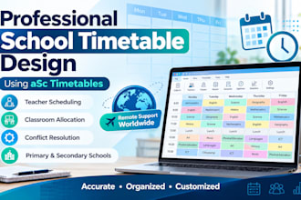 create professional school timetables using asc timetables