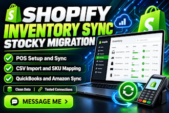 sync shopify inventory shopify pos quickbooks amazon stocky migration csv vormac