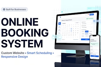 build an online booking system for your business