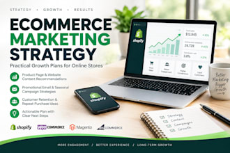 create an ecommerce marketing strategy for your online store