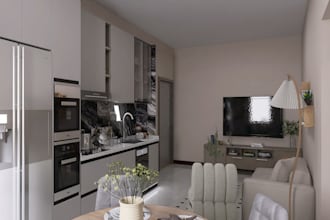 create realistic 3d interior renders for your apartment or real estate li