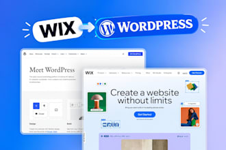 migrate wix to wordpress, webflow to wordpress or squarespace, SEO safe