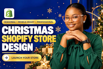 build a christmas shopify store for holiday sales