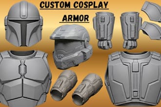 design 3d cosplay armor 3d cosplay creation anime cosplay stl for 3d printing