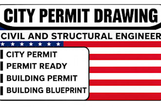do city permit drawing as an architect in ohio, tx, nc
