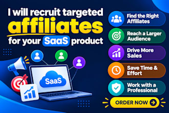 recruit targeted affiliates for your saas product
