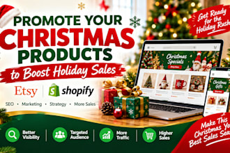 promote your christmas products to boost holiday sales