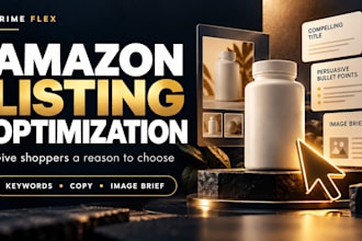 optimize your amazon listing with keyword research and sales copy