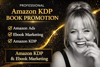 do book marketing, market research analysis, and amazon KDP promotion