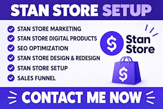 do stan store, stan store setup, stan store marketing, stan store optimization