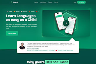 design  squarespace language website esl lessons website translation website