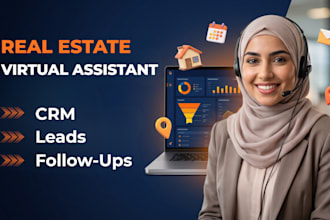 manage your real estate CRM, lead follow ups and admin tasks