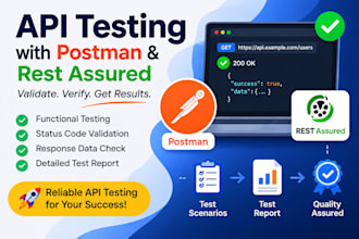 test your rest apis using postman and rest assured