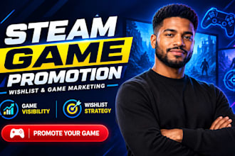 steam game promotion raise steam wishlist, game marketing for wishlist promotion