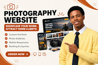 real estate photography website photography portfolio website online booking