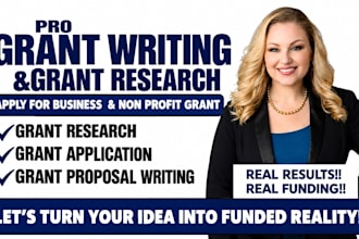 do small business grant writing, apply for grants,  research winning proposal