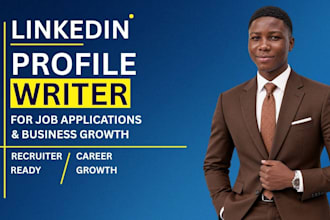 write and optimize your linkedin profile professionally
