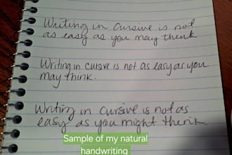 handwrite personalized notes letters and messages