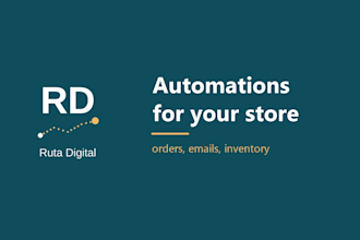 automate orders, emails and inventory for your online store