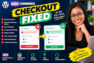 fix woocommerce checkout error, payment gateway and wordpress issues