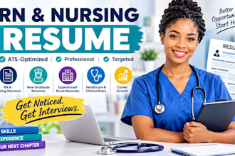 write a professional ats optimized rn nursing resume