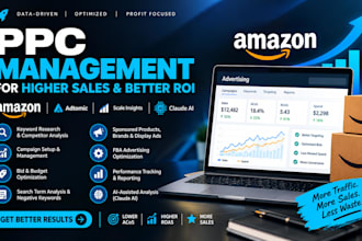 manage and optimize amazon PPC campaigns