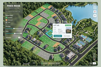 design interactive svg maps, clickable vector maps and website maps