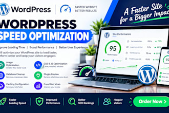 optimize wordpress speed, improve loading time and performance