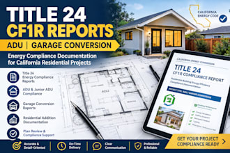 title 24 cf1r reports for adu garage conversions