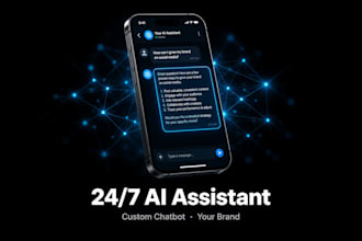 build ai chatbot mobile app, ai chatbot, ai website, ai agent by ai developer